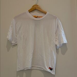 Aviator Nation White T-Shirt with Logo